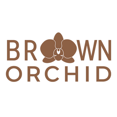 Brown orchid
