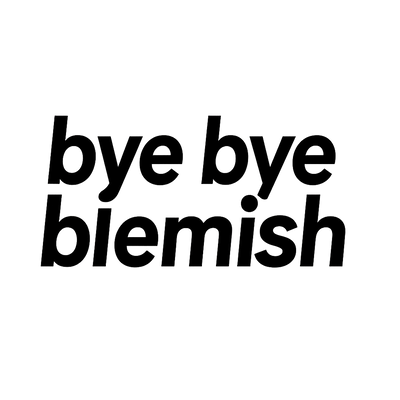 Bye bye blemish