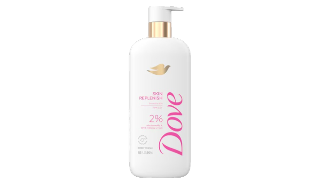 Dove Skin Replenish Serum Body Wash 2% Niacinamide & BHA
