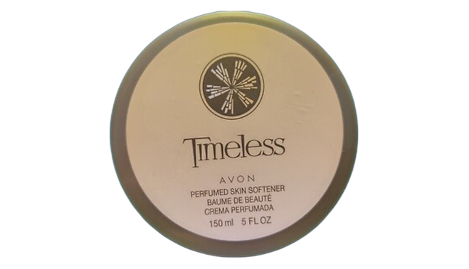 Avon timeless perfumed skin softener