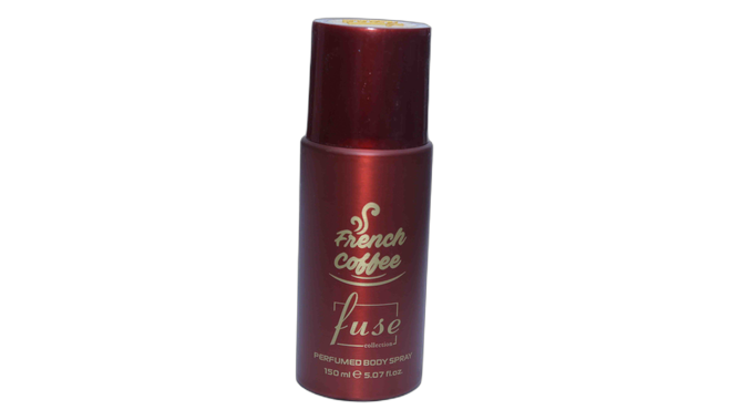 French coffe fuse perfumed body spray