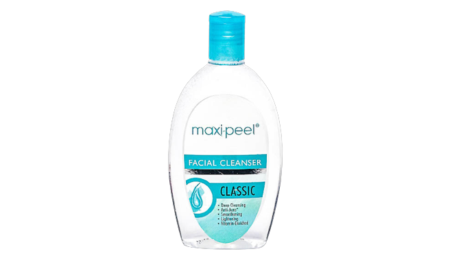 Maxi peel cleanser size