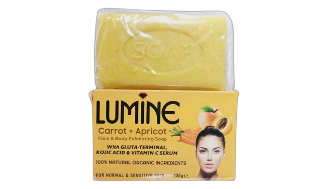 Lumine carotte + abricot soap