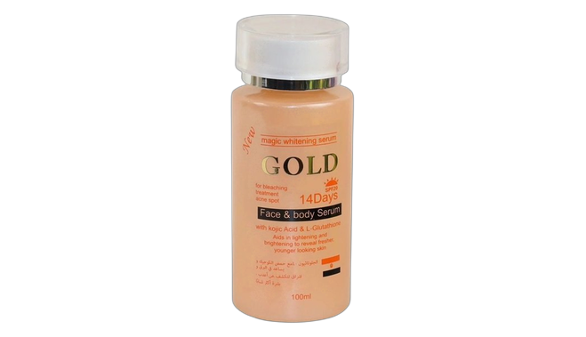 Pure egyptian magic whitening face and body serum