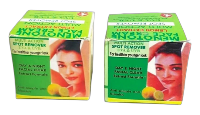 Menotone face cream spot remover multi action