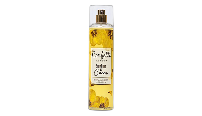 Confetti sunshine & cheer body mist
