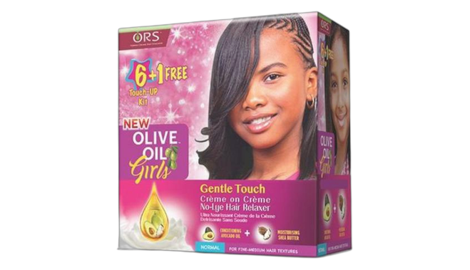 New olive oil girls gentle touch relaxer