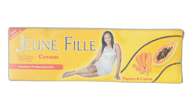 Jeune fille tube cream