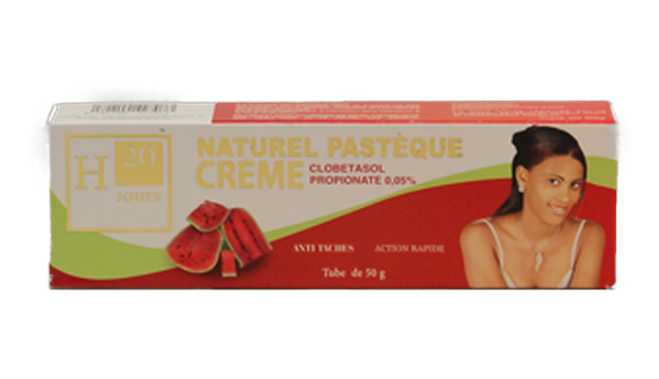 H20 naturel pasteque cream