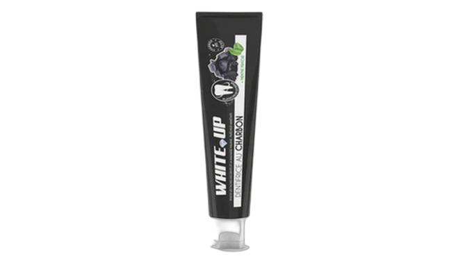 White up charcoal tooth paste fresh mint
