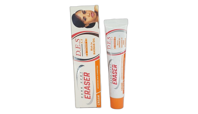 Des dark spot eraser tube