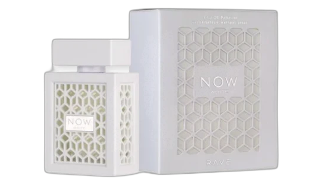 Now white rave eau de parfum
