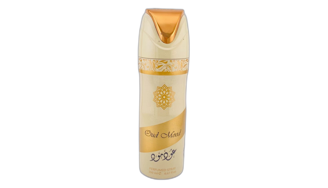 Oud mood lattafa perfumed spray