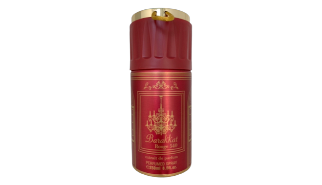 Barakkat rouge body mist spray red