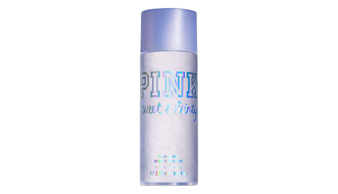 Pink sweet and flirt shimmer mist