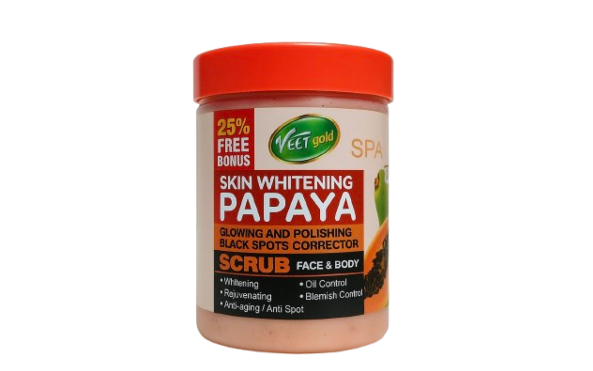 Veetgold Skin Whitening Papaya Scrub