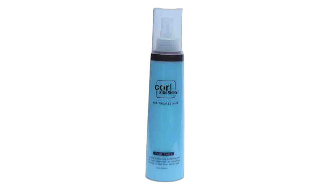 Corl shine for treated hair