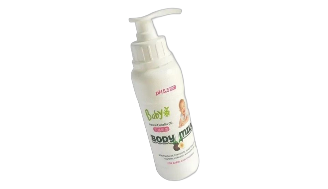 Baby natural camellia oil body milk