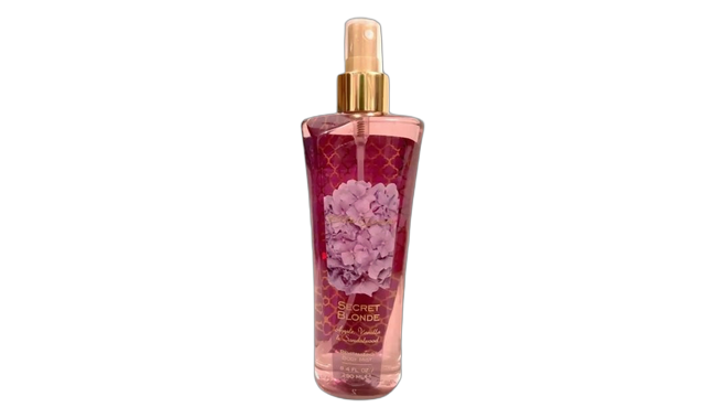 Secret blonde body mist