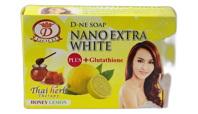 Nano extra white natural lemon and honey soap