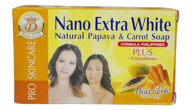 Nano extra white plus soap