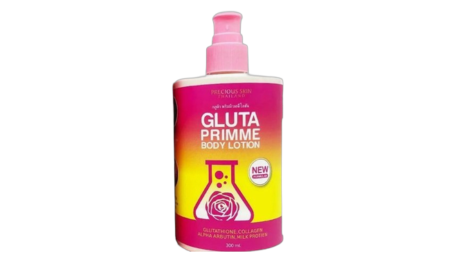 Gluta prime spf50 pa++ whitening body lotion