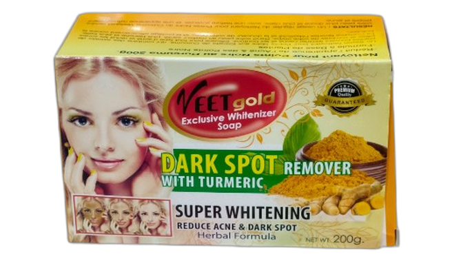 Veet gold dark spot soap