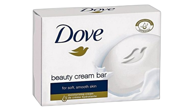 Dove beauty cream bar for healthy,glowing skin