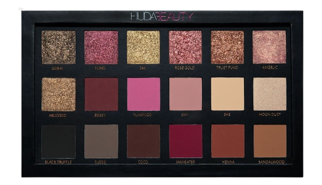 Huda beauty eye shadow palette