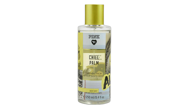 Pink chill palm body mist