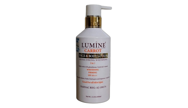 Lumine original carrot face| and body lotion