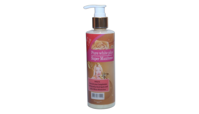 Pure white super maxitone lotion