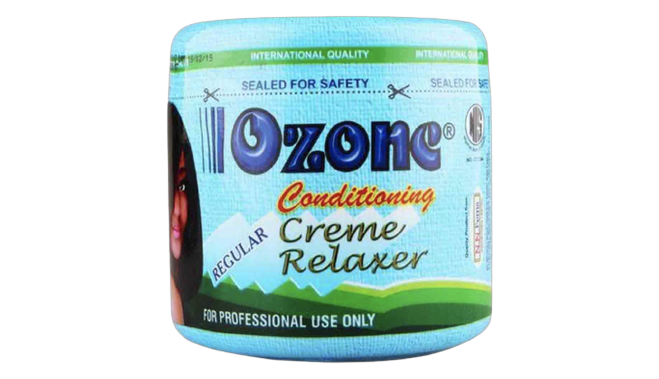 Ozone creme relaxer conditioning