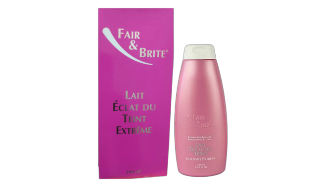 Fair and brite brightening lotion