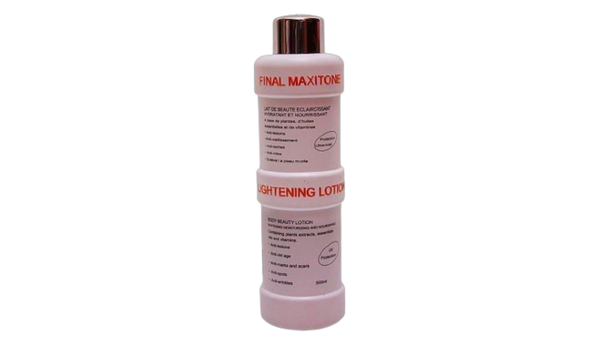 Final maxitone lotion