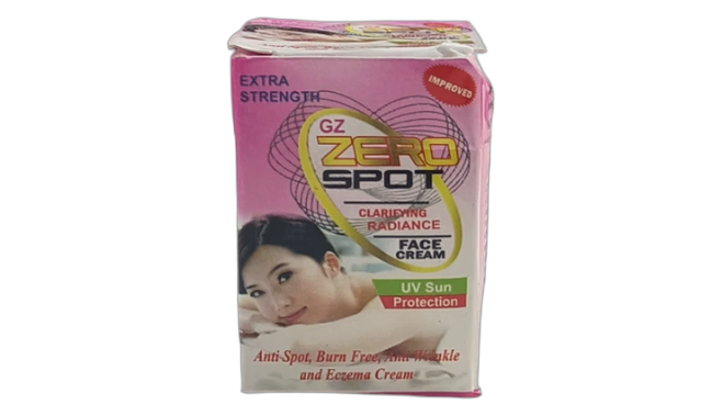 Zero spot face cream