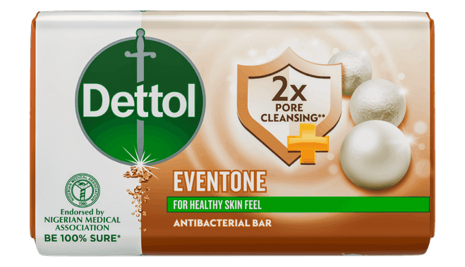 Dettol even tone anti-bacterial bar soap