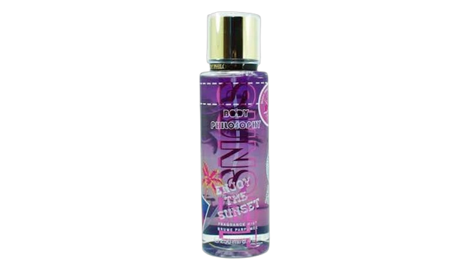 Body philosophy enjoy the sunset mist