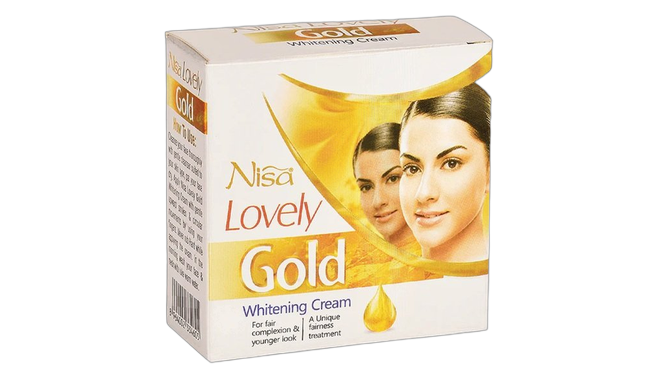 Nisa lovely gold whitening cream