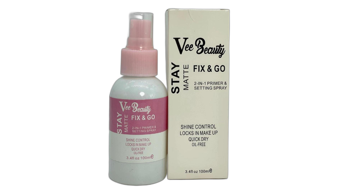 Vee beauty fix and go primier and setting spray