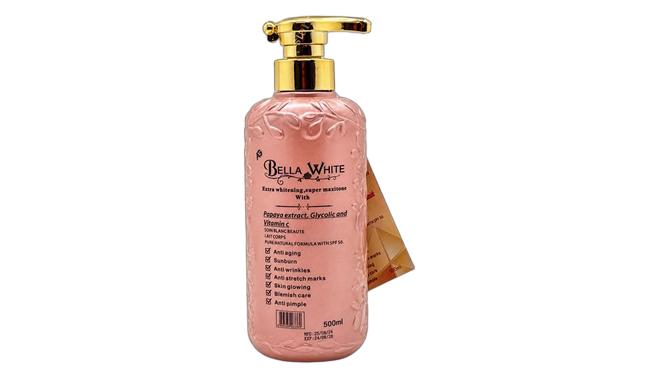 Bella white extra whitening super maxitone