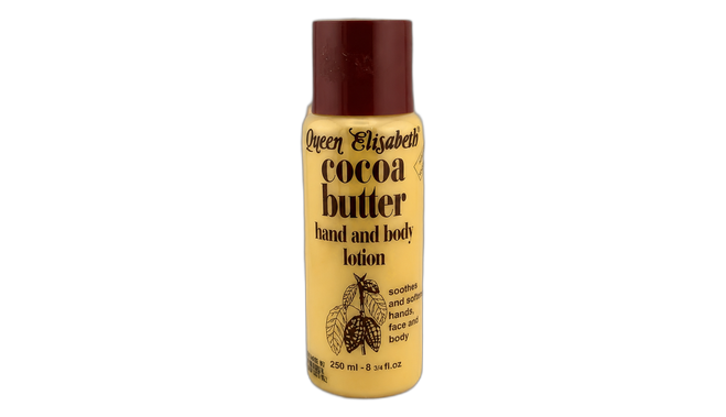 Queen elisabeth cocoa butter lotion