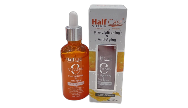Half cast vitamin c pro-lightening serum