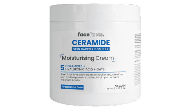 Face Facts Moisturizing Cream With 5 Hyaluronic Acid + Oats