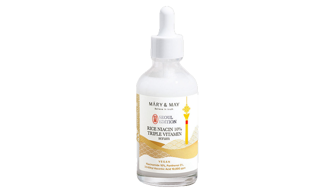 MARY and MAY Rice Niacin 10% Triple Vitamin Serum