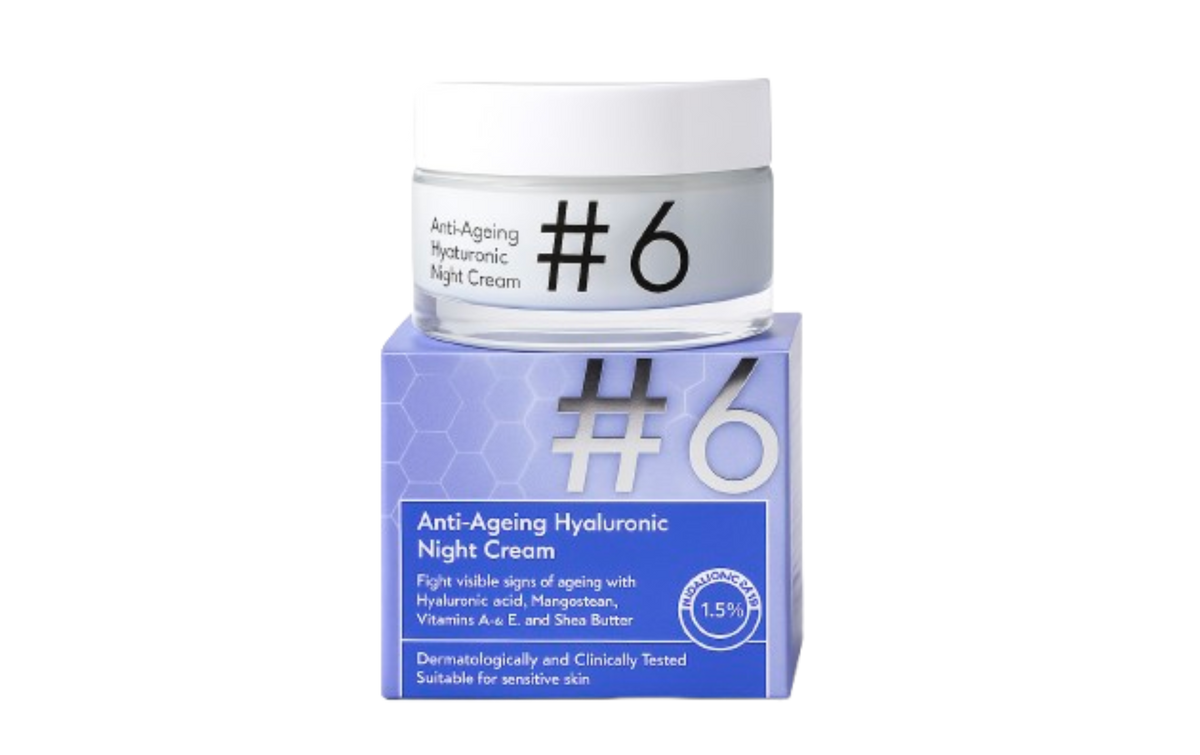 #6 Anti-Ageing Hyaluronic Night Cream