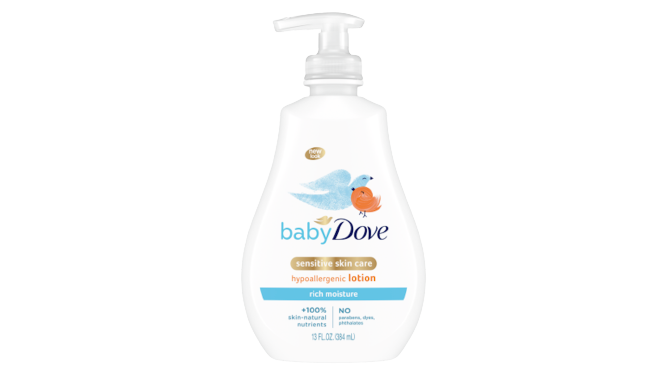 Baby Dove Sensitive Skin Care Hypoallergenic