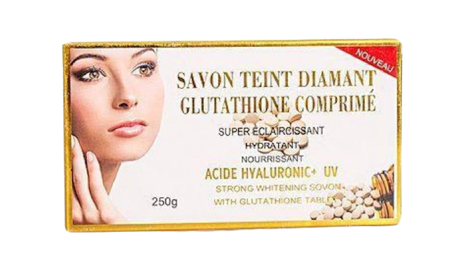 Glutathione Comprime Savon Teint Diamant Strong
Whitening Soap
