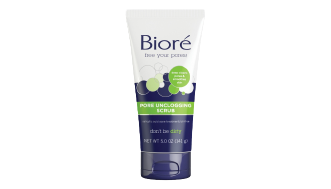Biore Free Your Pores Unclogging Scrub