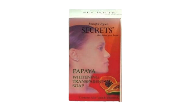 Jennifer Lopez Secret Papaya Transparent Soap